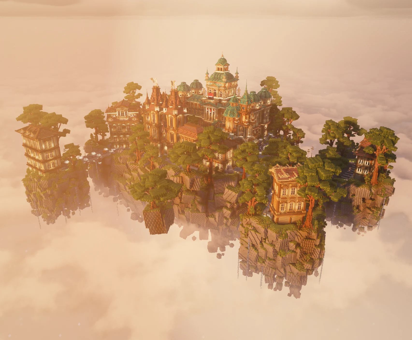 Minecraft screenshot z EduBlocku